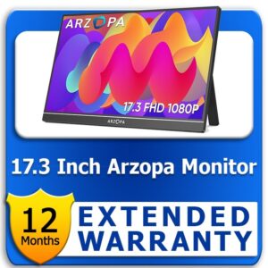 arzopa-17-3-inch-portable-monitor-1-year-extended-warranty
